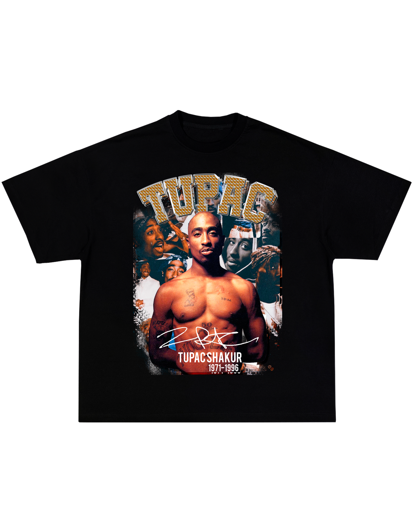 Untitled-1 Tupac Shakur Tribute OVERSIZE T-Shirt
