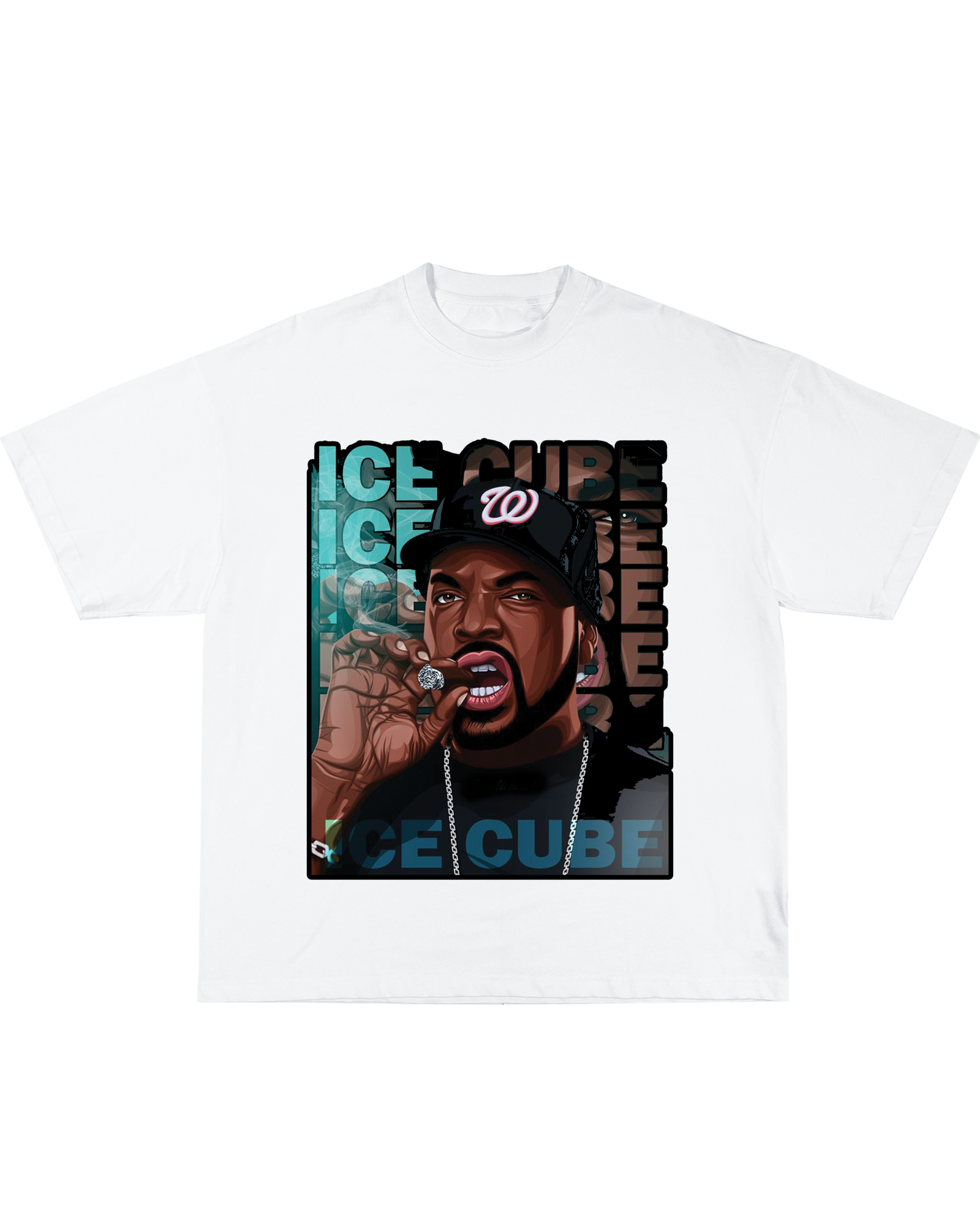 Untitled-19 Ice Cube OVERSIZE T-Shirt