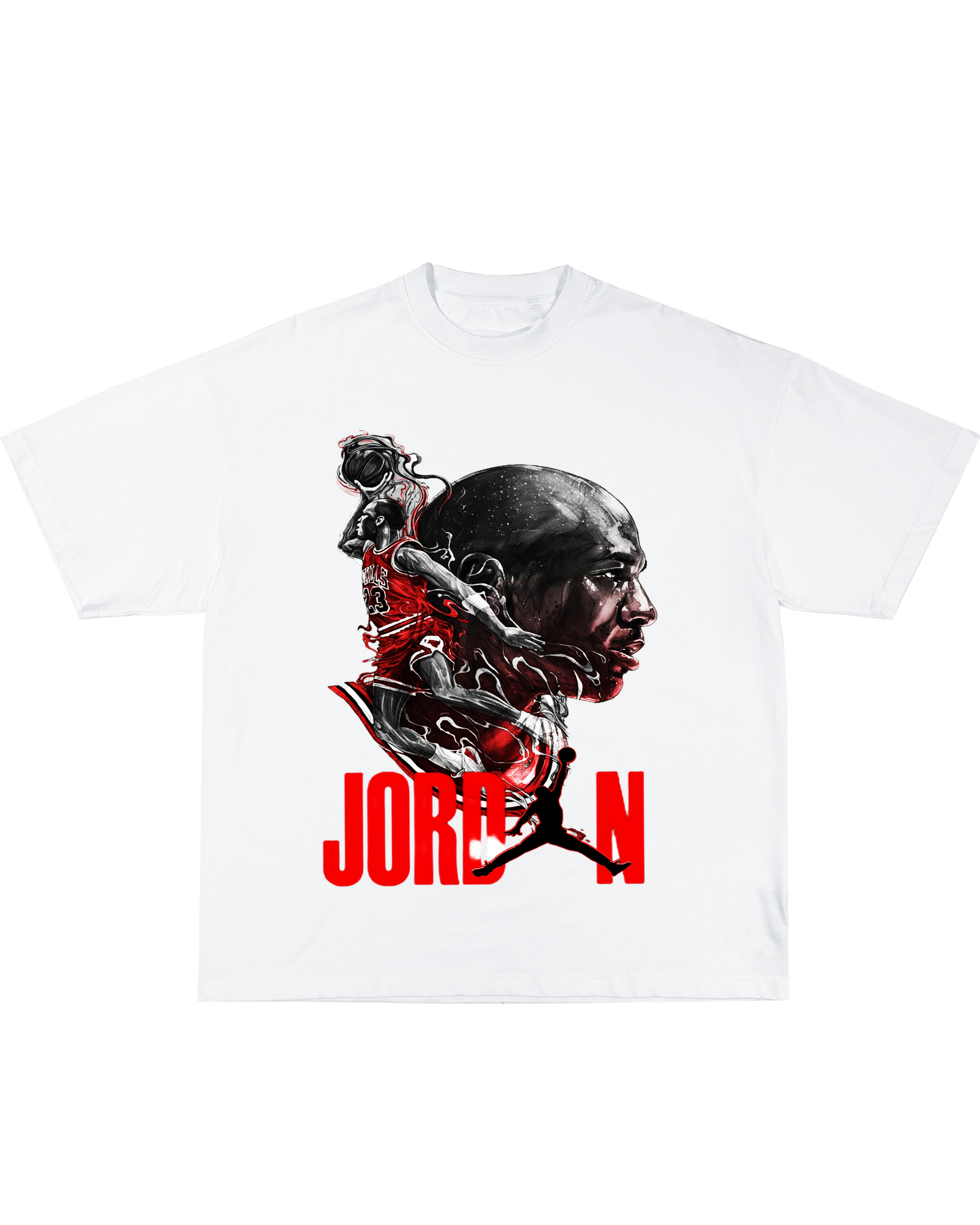 Untitled-2 Michael Jordan 5 Oversize T-Shirt