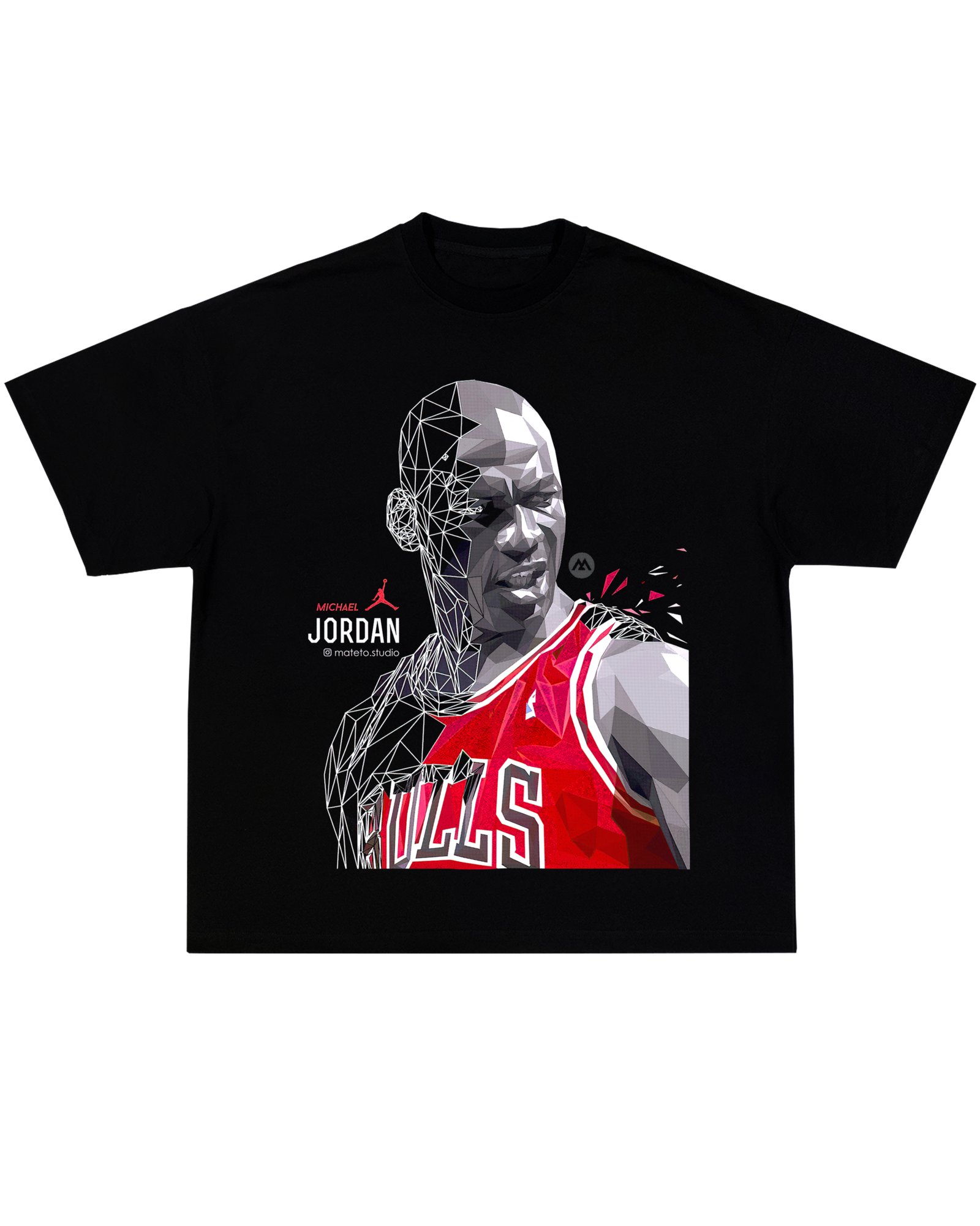 Untitled-8 Michael Jordan 2 Oversize T-Shirt